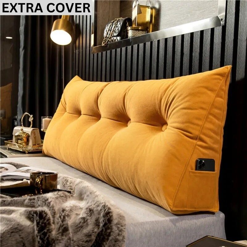 Extra Cover LuxnCozy Wedge Pillow