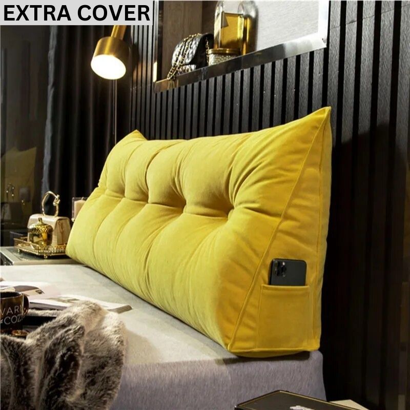 Extra Cover LuxnCozy Wedge Pillow