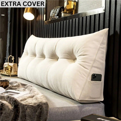 Extra Cover LuxnCozy Wedge Pillow